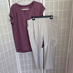 Eddie Bauer Incline Crop Pants Size 16